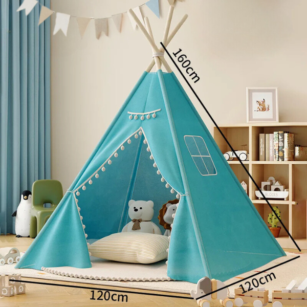 Striped Kids Teepee Tent | Kids Playhouse