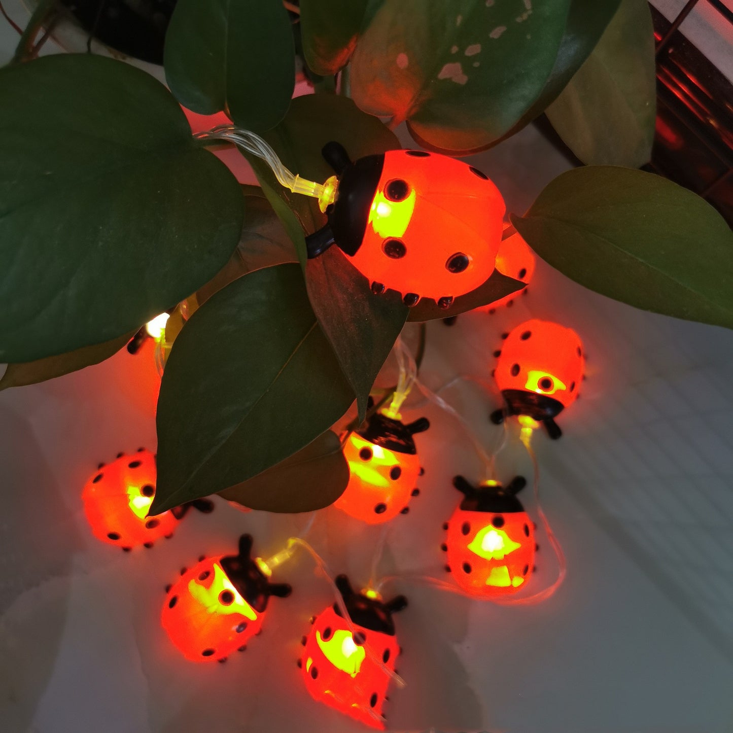 Ladybug Fairy Lights