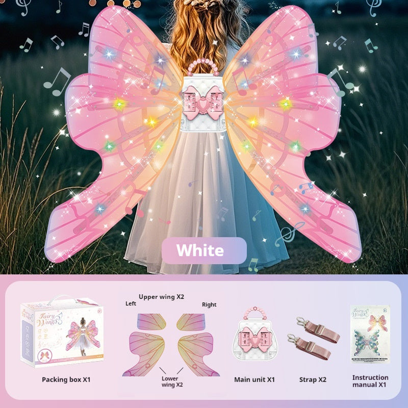 Electric Colourful Fairy Wings