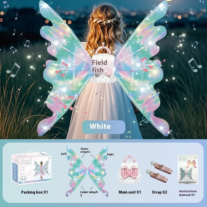 Electric Colourful Fairy Wings