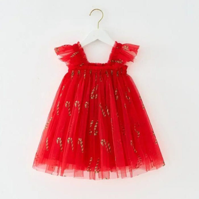 Girls Christmas Tulle Dresses