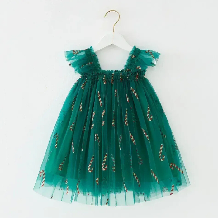 Girls Christmas Tulle Dresses