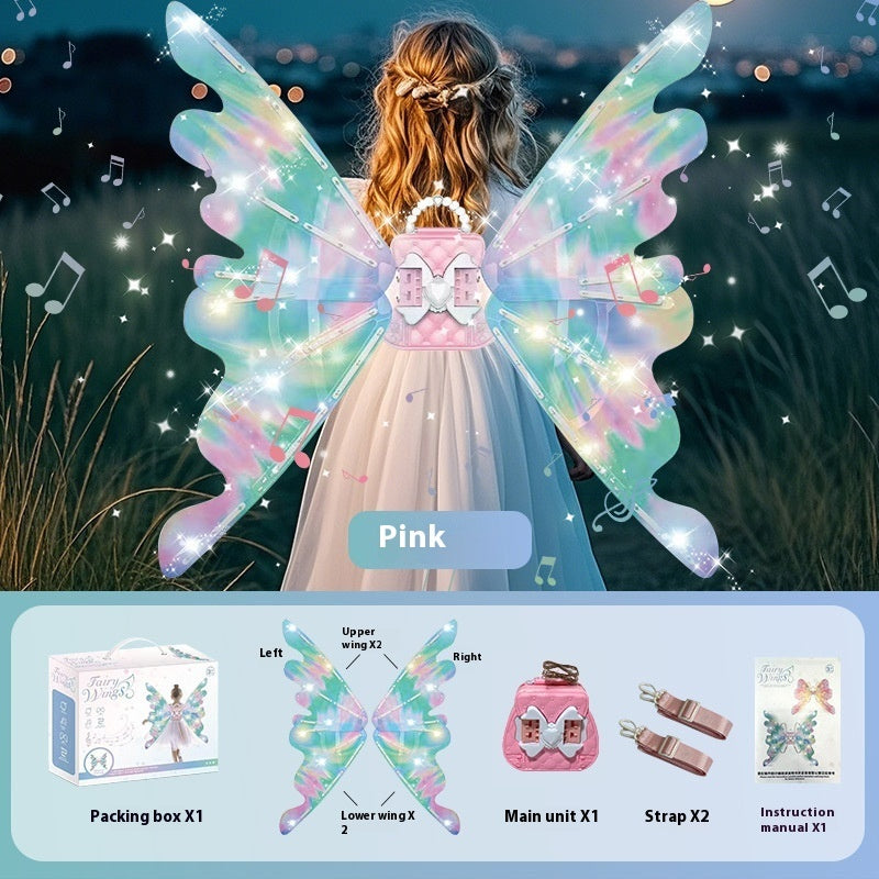 Electric Colourful Fairy Wings