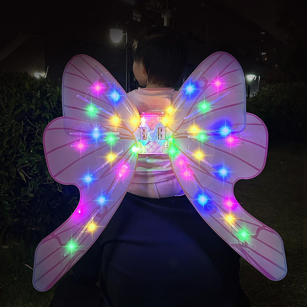 Electric Colourful Fairy Wings