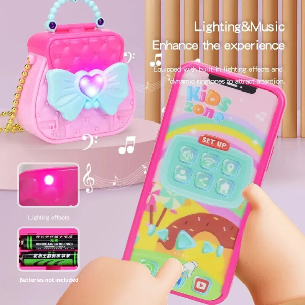 Mini Me Light-up Pretend Play Handbag Set