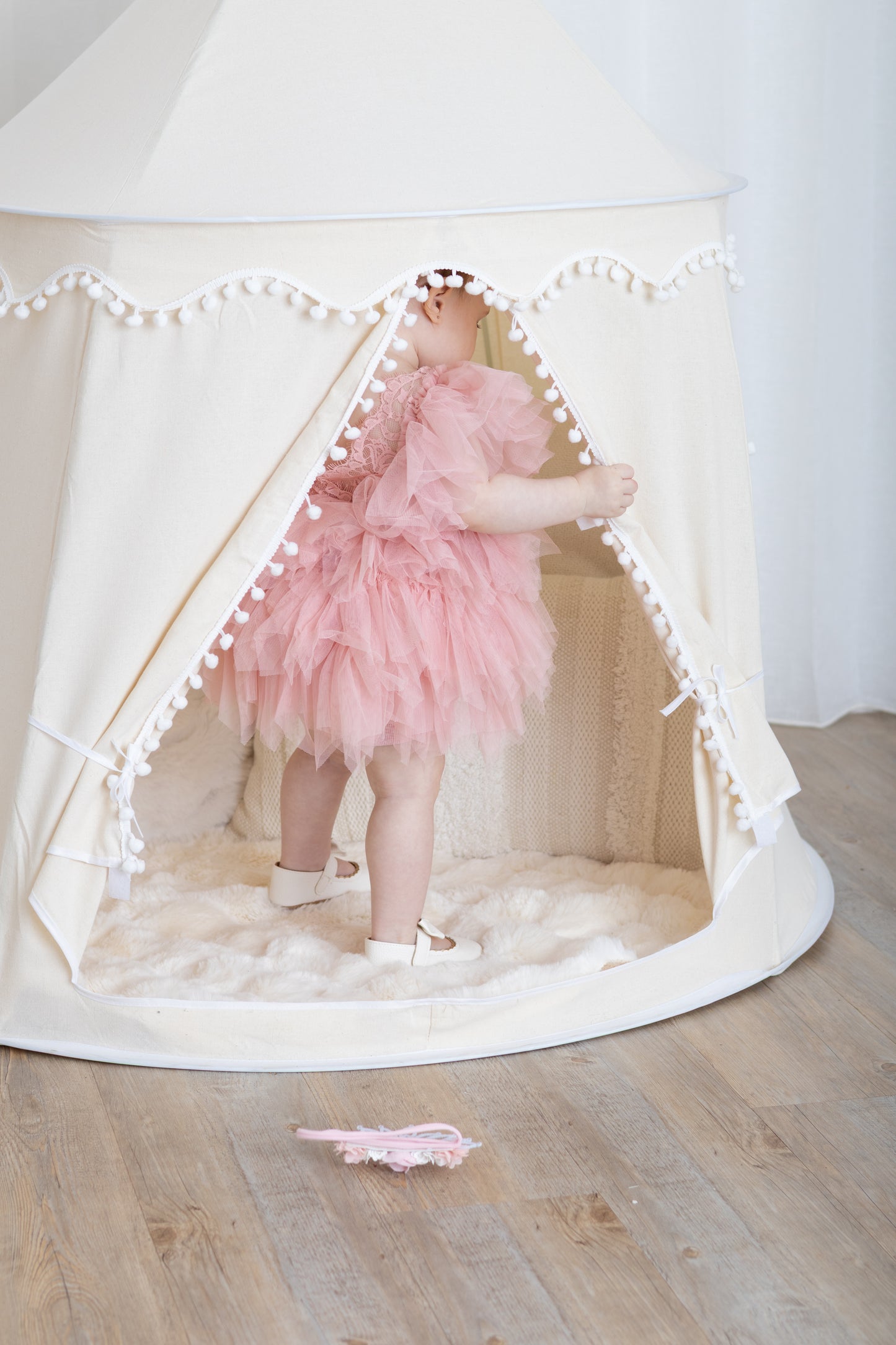 Bali Teepee Tent + FREE Matching Mat Bundle