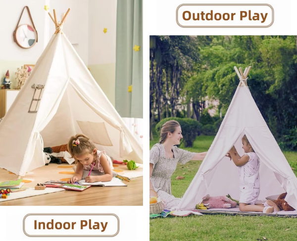 Boho Teepee Tent for Kids