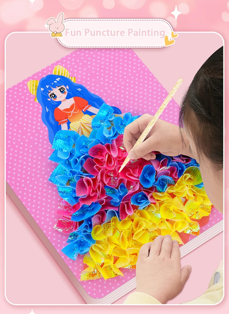Sparkly Dress-Up Art Kit