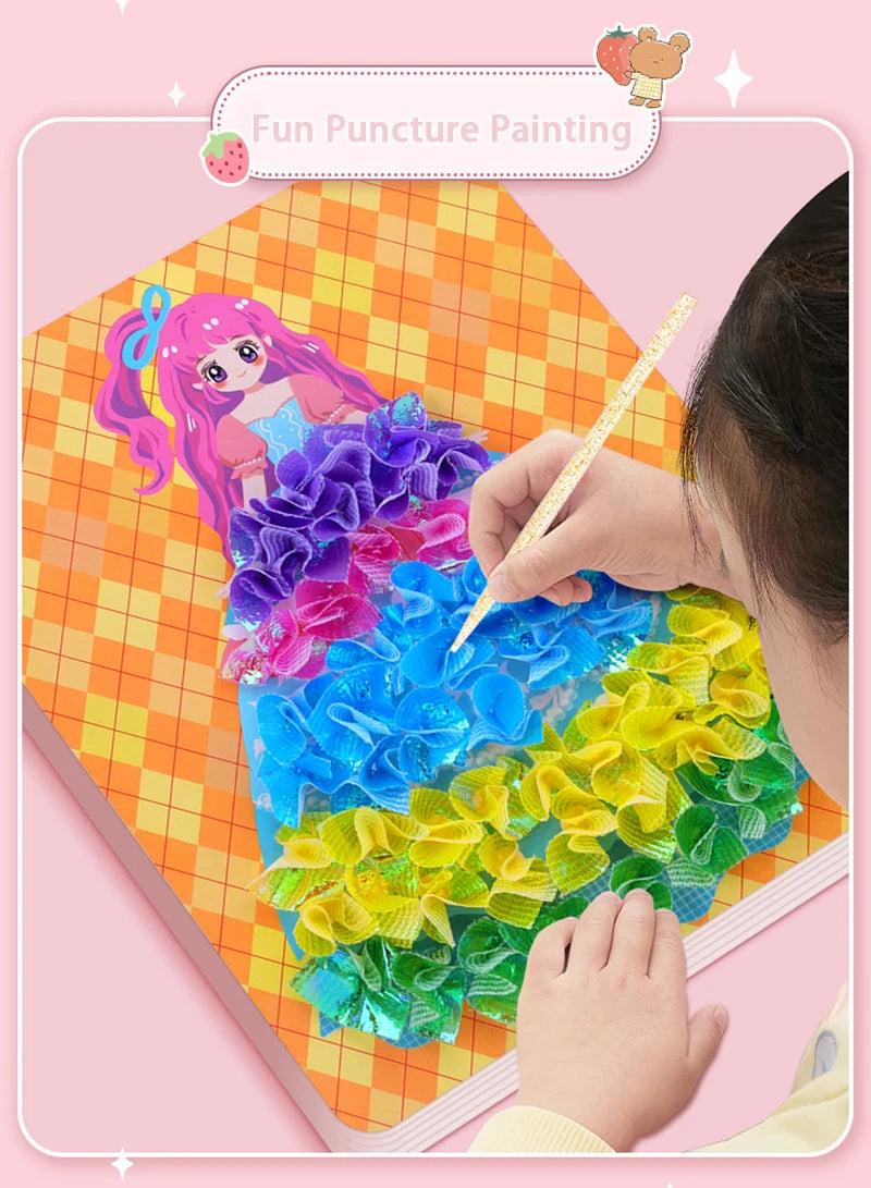 Sparkly Dress-Up Art Kit