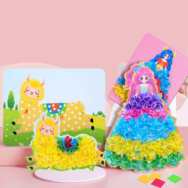 Sparkly Dress-Up Art Kit