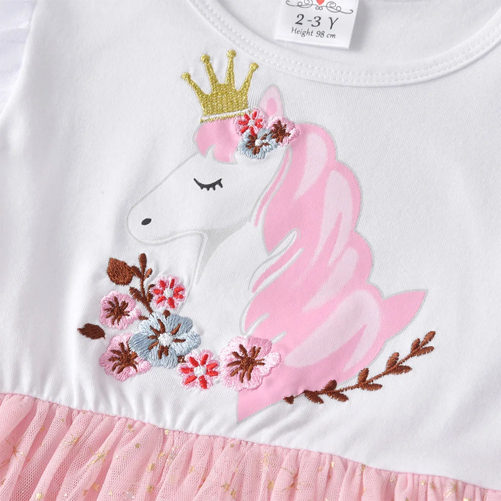 Blush Unicorn Play Dress