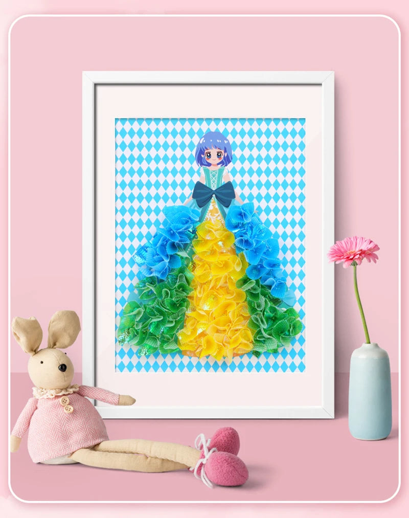 Sparkly Dress-Up Art Kit