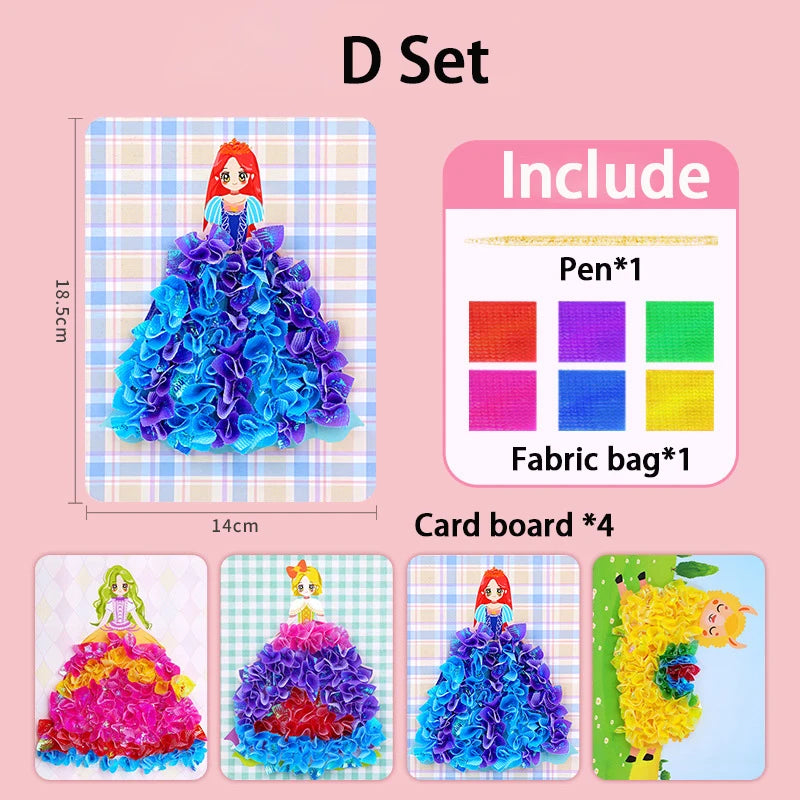 Sparkly Dress-Up Art Kit