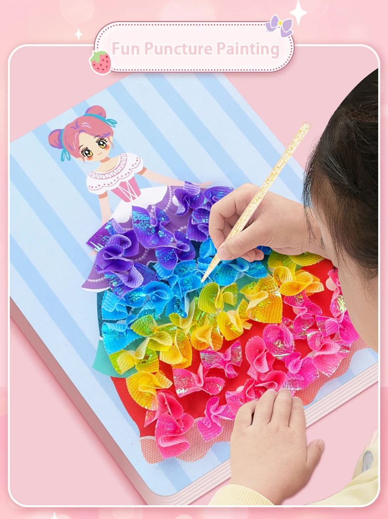 Sparkly Dress-Up Art Kit