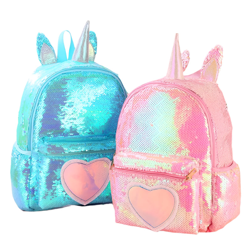 claire's unicorn reversible sequin mini backpack Unicorn Sparkle Sequin Backpack – Little Miss Diva