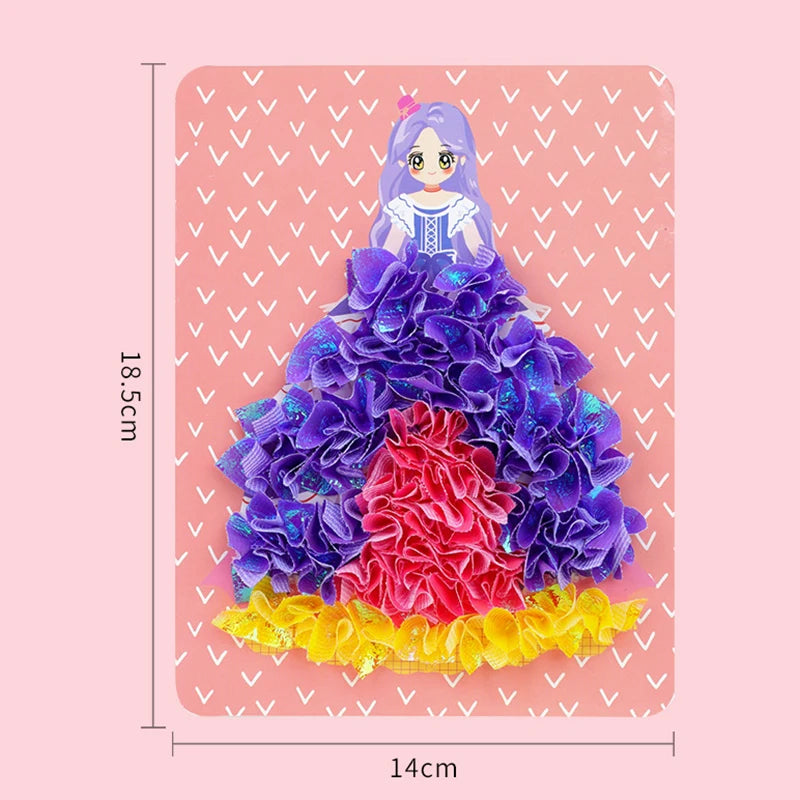 Sparkly Dress-Up Art Kit