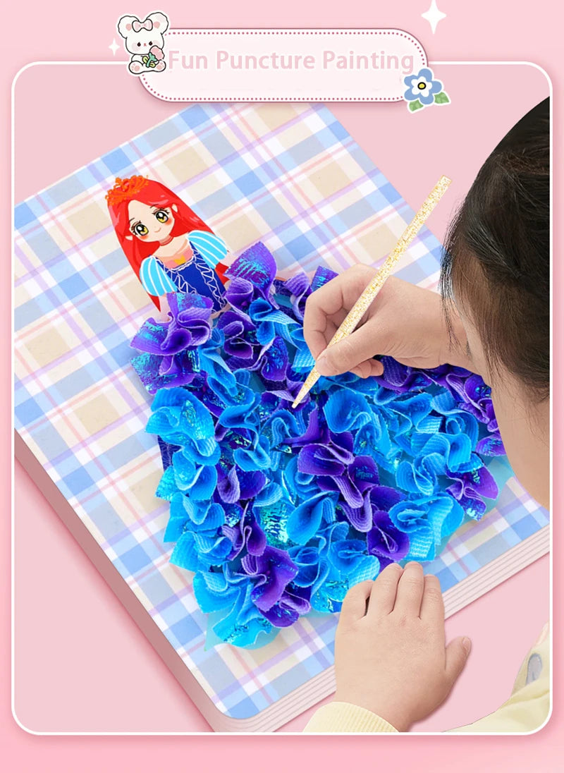 Sparkly Dress-Up Art Kit