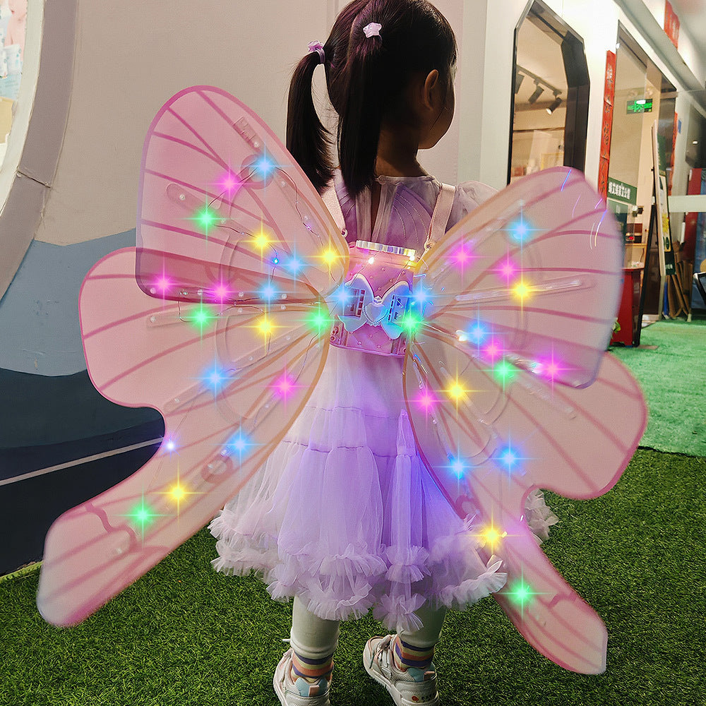 Electric Colourful Fairy Wings