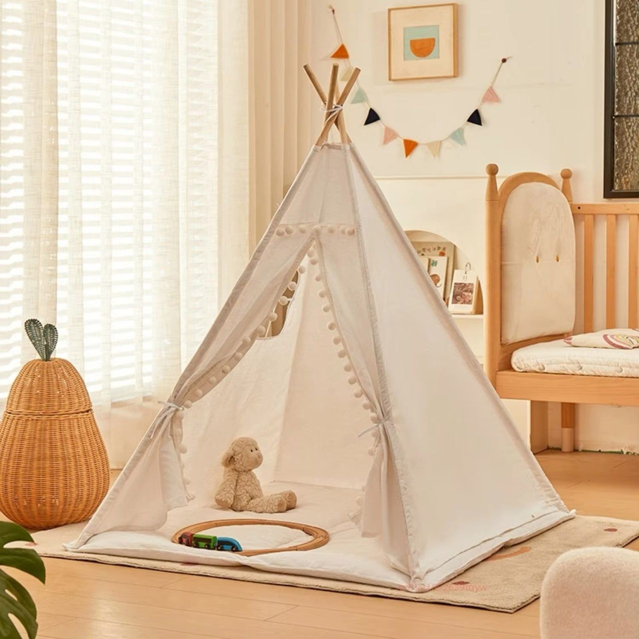 Boho Teepee Tent for Kids | Kids Playhouse