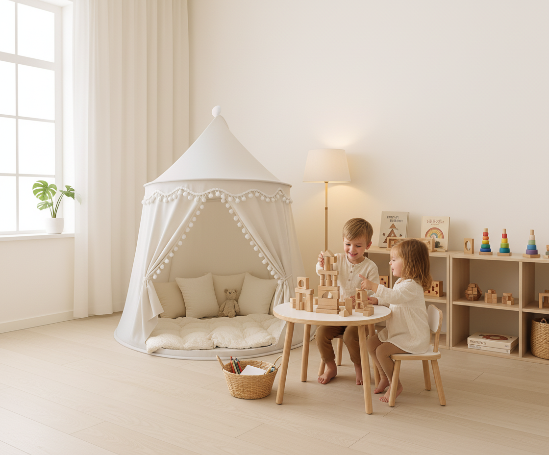 Bali Teepee Tent + FREE Matching Mat Bundle