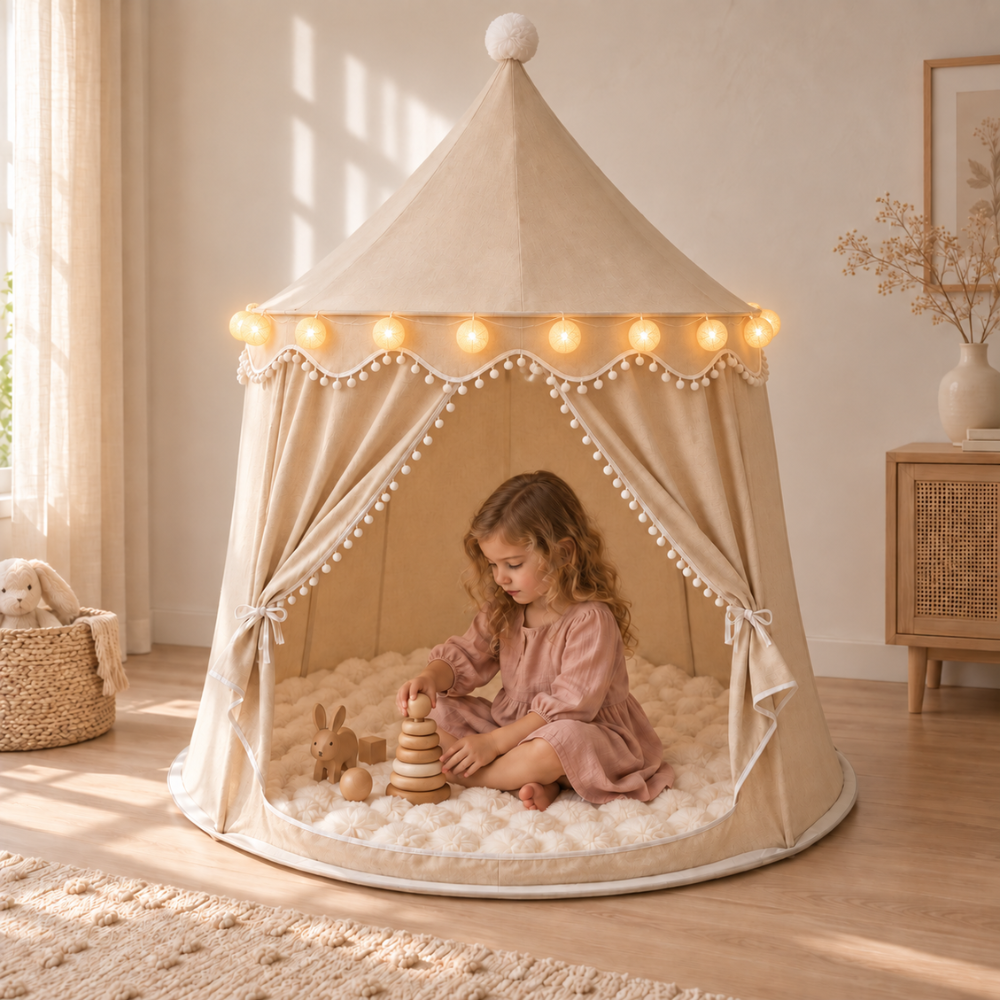 How to Style a Kids Play Tent: 7 Ideas for a Dreamy Playroom