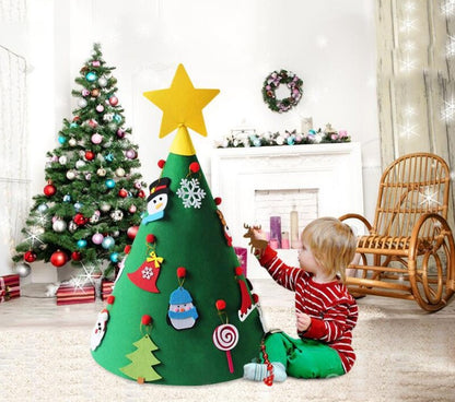 Kids Felt Christmas Tree
