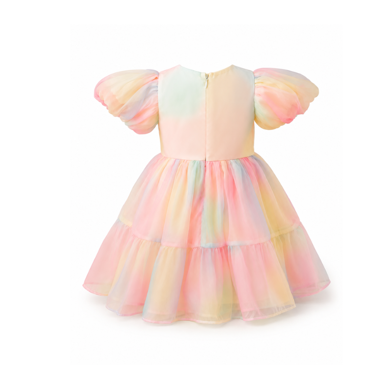 Rainbow Tulle Princess Dress | Unicorn Party Dress