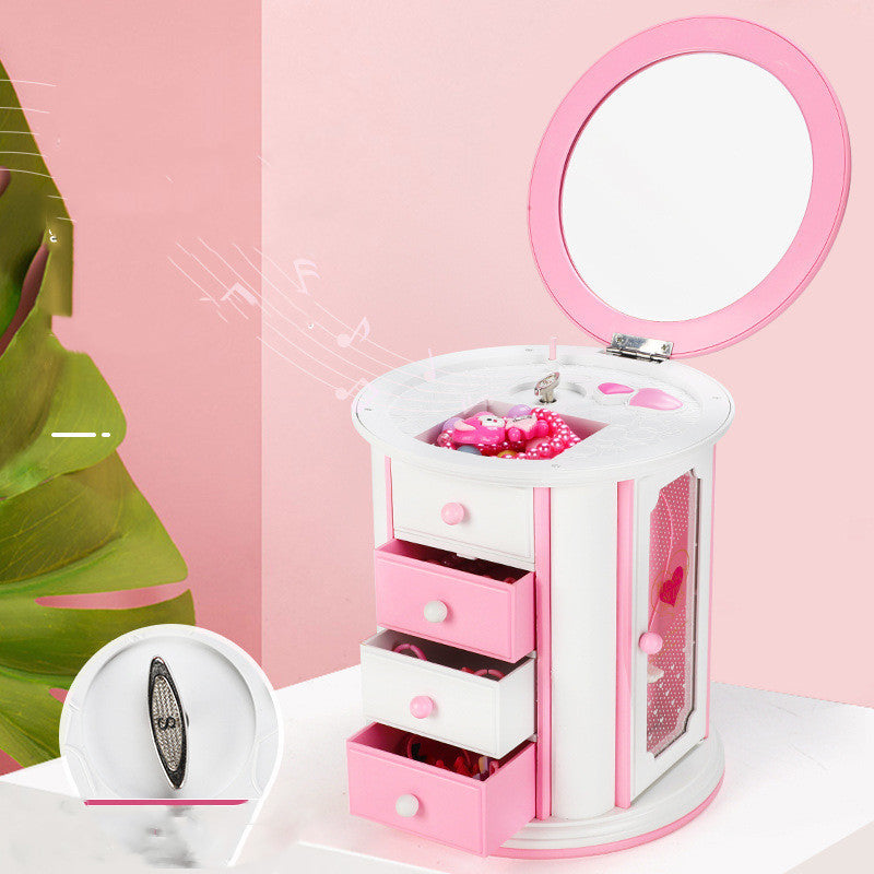 Creative Spinning Music Jewellery Box