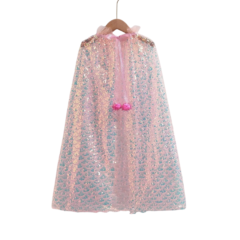 Kids Sequin Cape