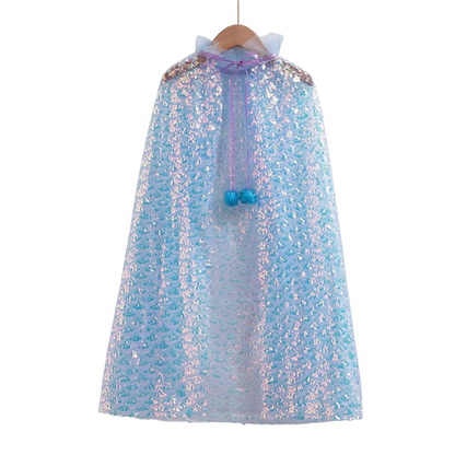 Kids Sequin Cape