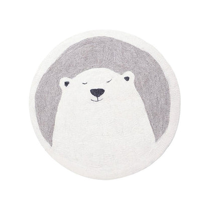 Bear Hug Round Play Rug