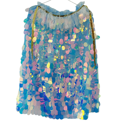 Kids Sequin Cape