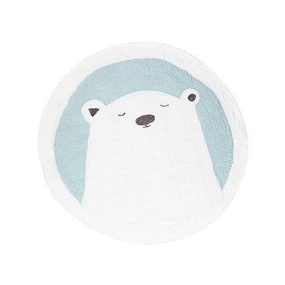 Bear Hug Round Play Rug