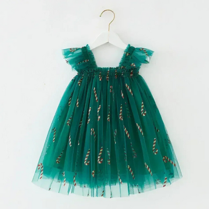 Girls Christmas Tulle Dresses