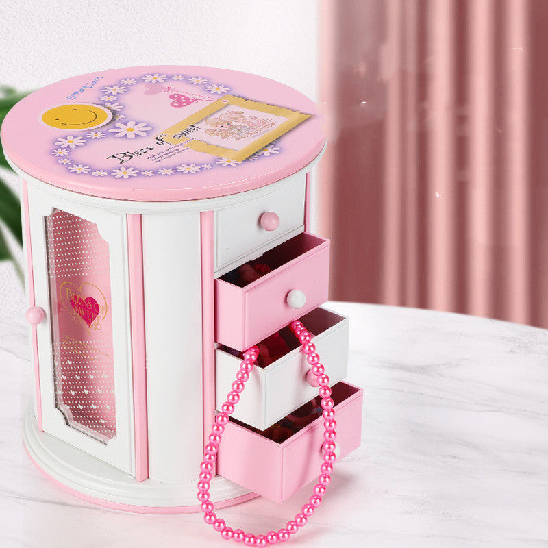 Creative Spinning Music Jewellery Box