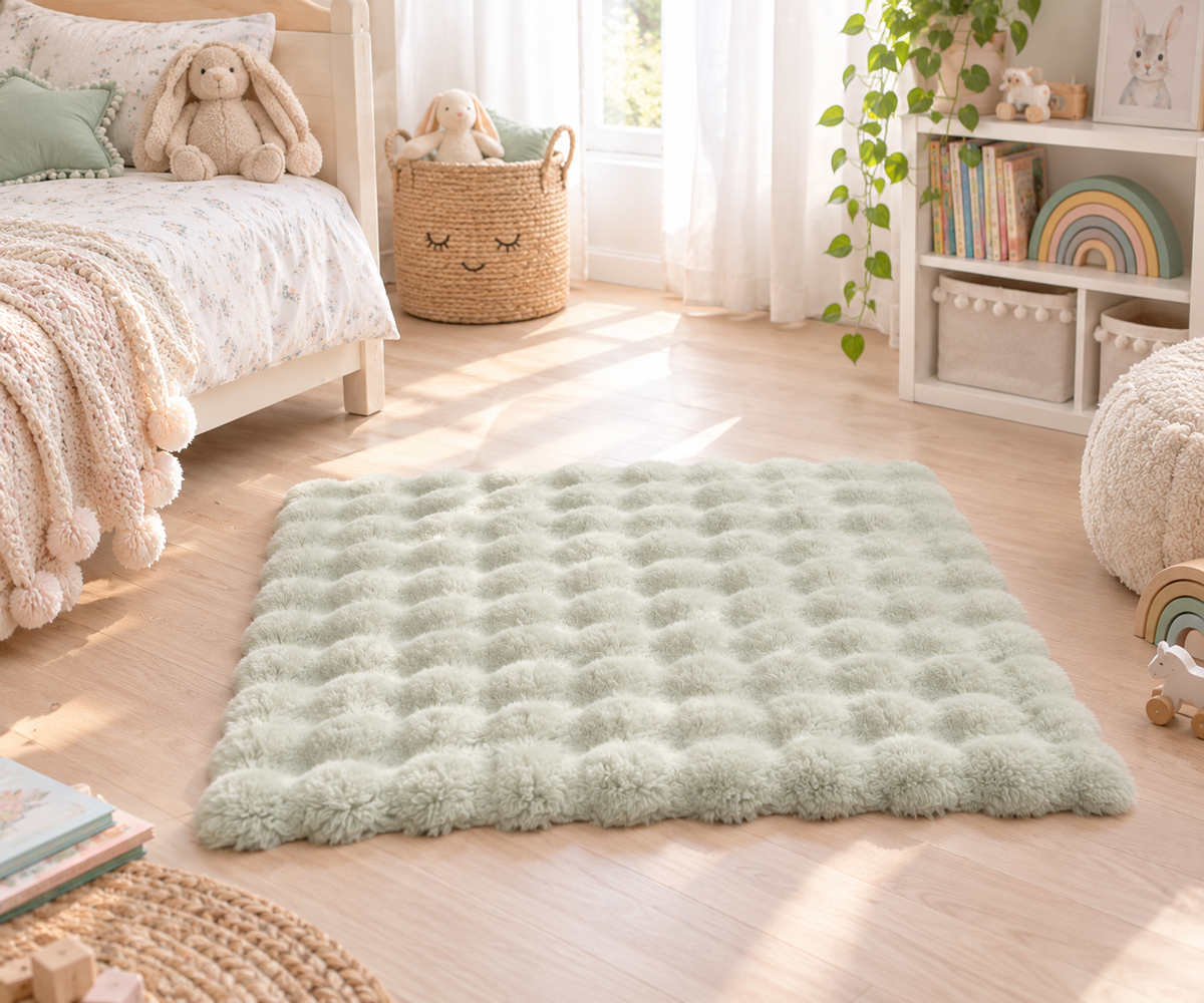 Cloud Bubble Playroom Rug