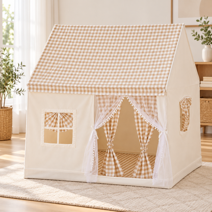 Kids Indoor Play Tent | Checkered Castle | Little Miss Diva