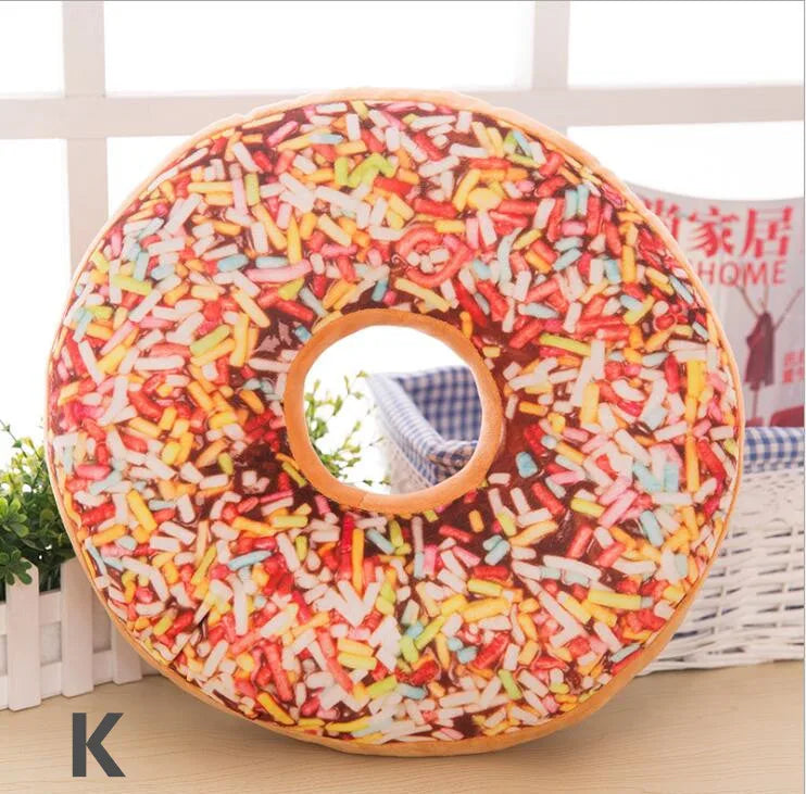 Donut Plush Cushion