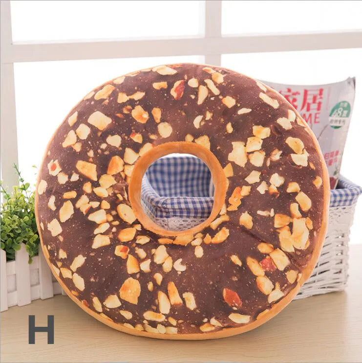 Donut Plush Cushion