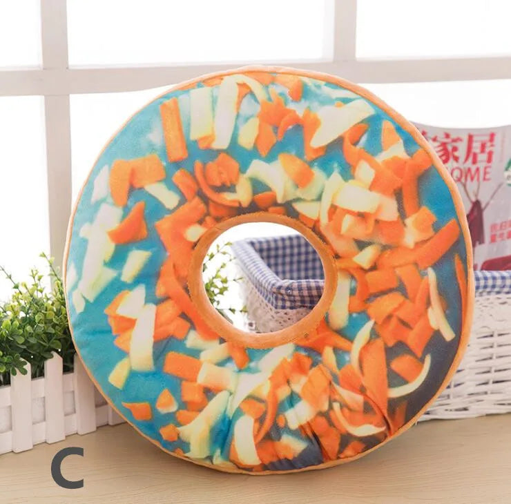 Donut Plush Cushion
