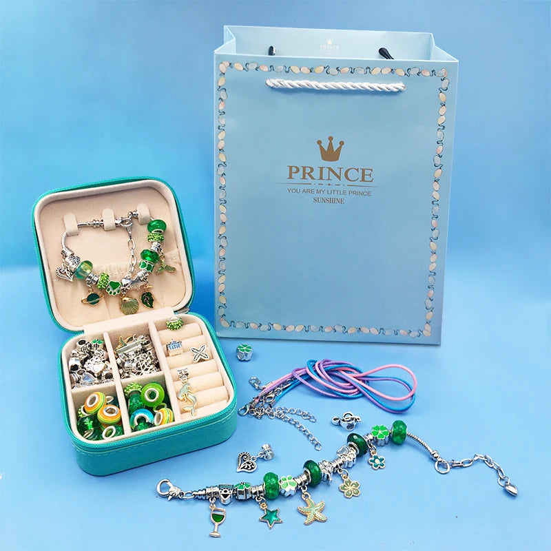 DIY Charm Bracelet Set