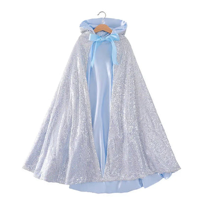 Starlight Sequin Kids Princess Cape