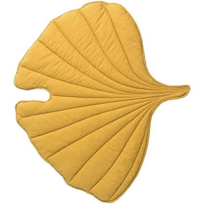 Leaf-Shaped Kids Floor Mat