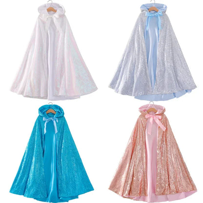Starlight Sequin Kids Princess Cape