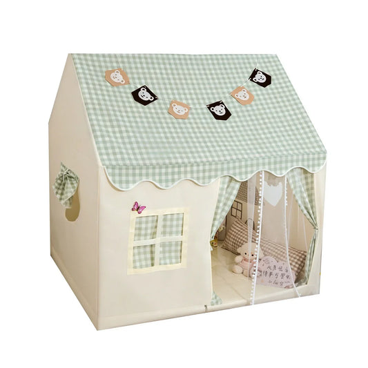Kids Indoor Play Tent | Checkered Castle | Little Miss Diva