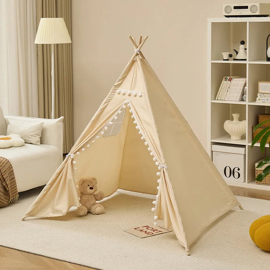 Kids Beige Boho Teepee