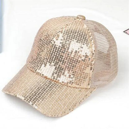 Little Diva Sparkle Cap | Sequin Kids Baseball Hat