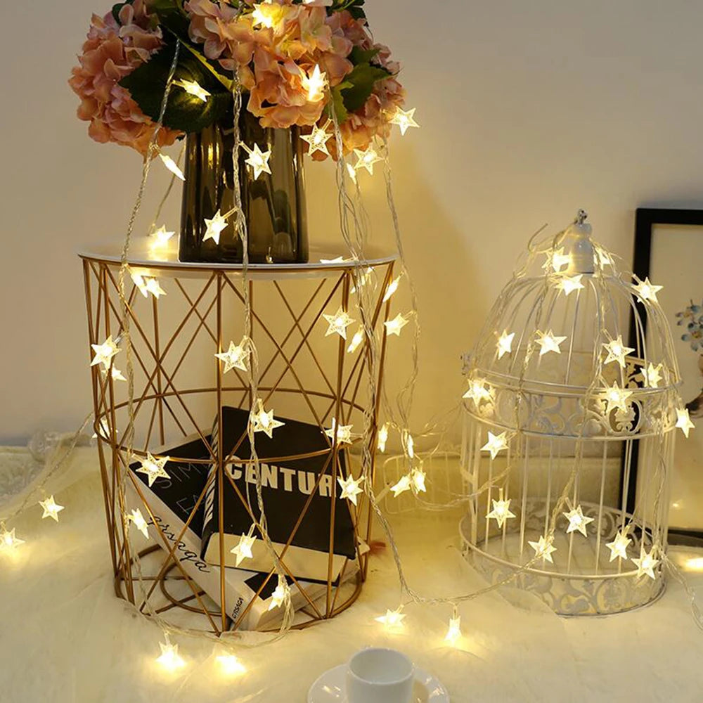 Star Fairy Glow String Lights