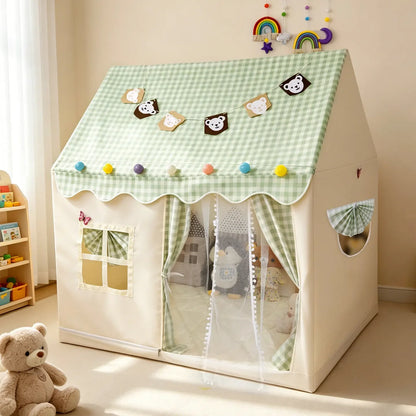 Kids Indoor Play Tent | Checkered Castle | Little Miss Diva