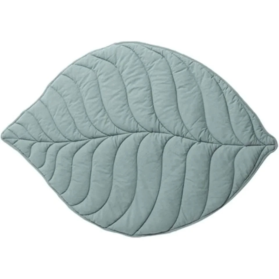 Leaf-Shaped Kids Floor Mat